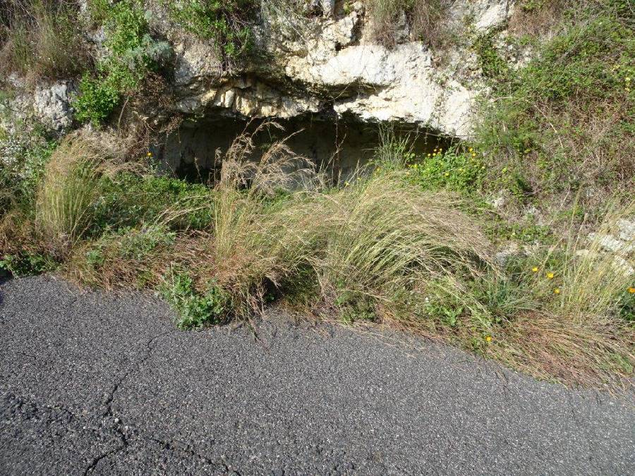 Villaggio bizantino della Cavetta, abitazione sezionata Villaggio bizantino della Cavetta, abitazione sezionata